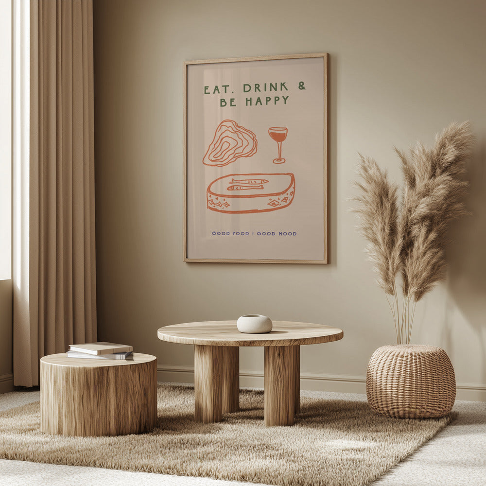 Eatdrinkbehappy | Poster