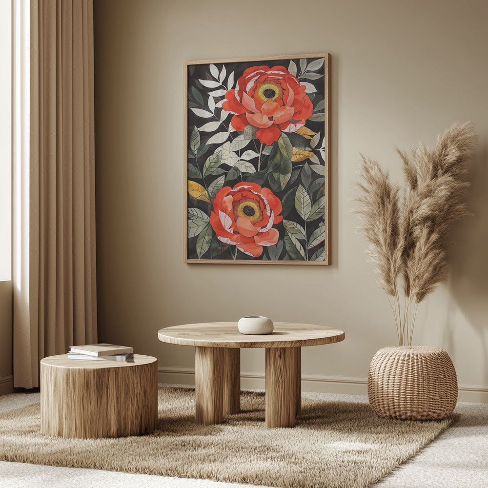 Peonies Justna Jaszke Jbjart | Poster
