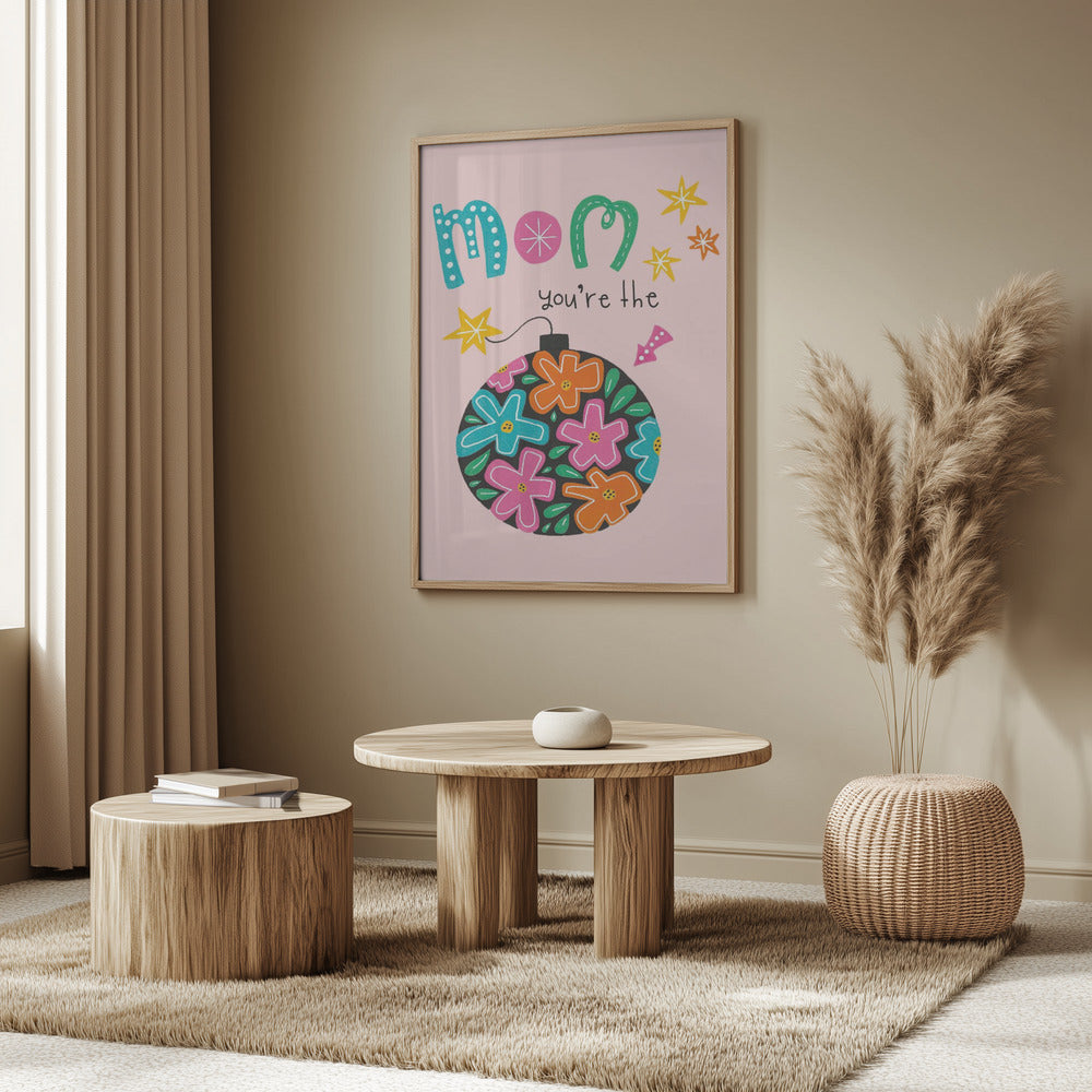 Mom&#039;s Floral Delight | Poster