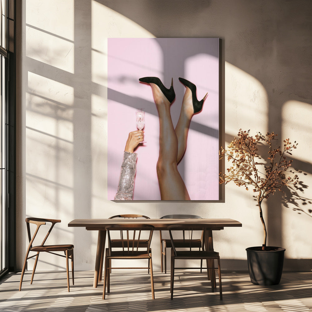 Cheers Disco Heels | Canvas