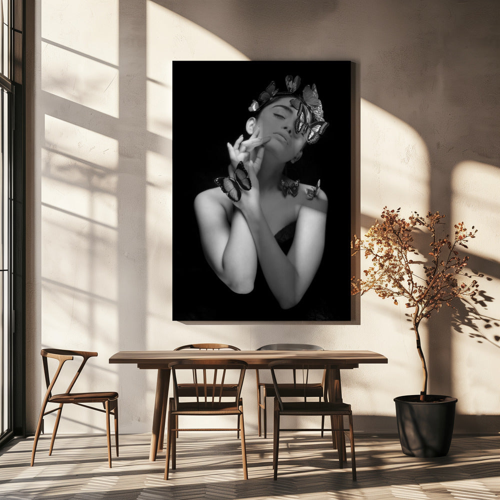 PASSION OF ELEGANCE IN MONOCHROME | Canvas