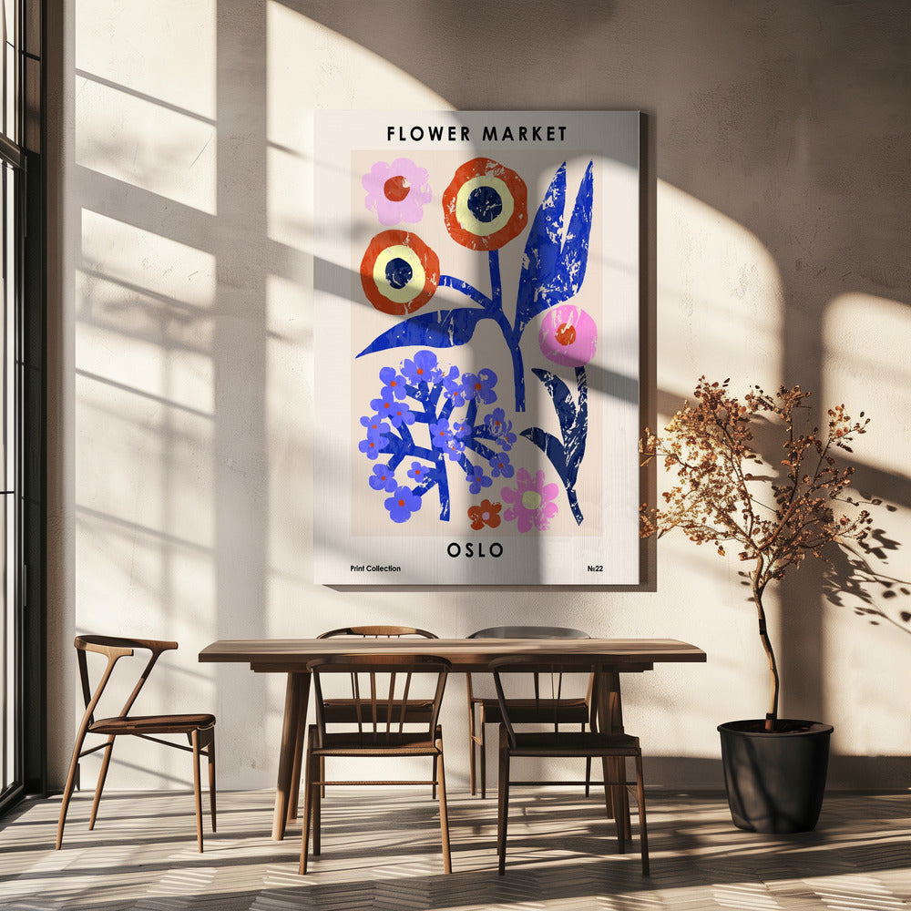 Blomstermarknaden. Oslo | Canvas