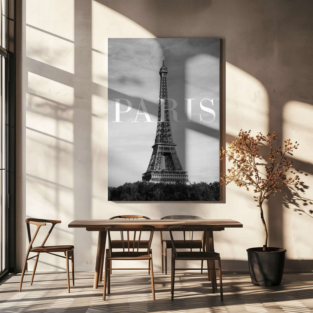 Texto de París 2 | Impresiones en Lienzo