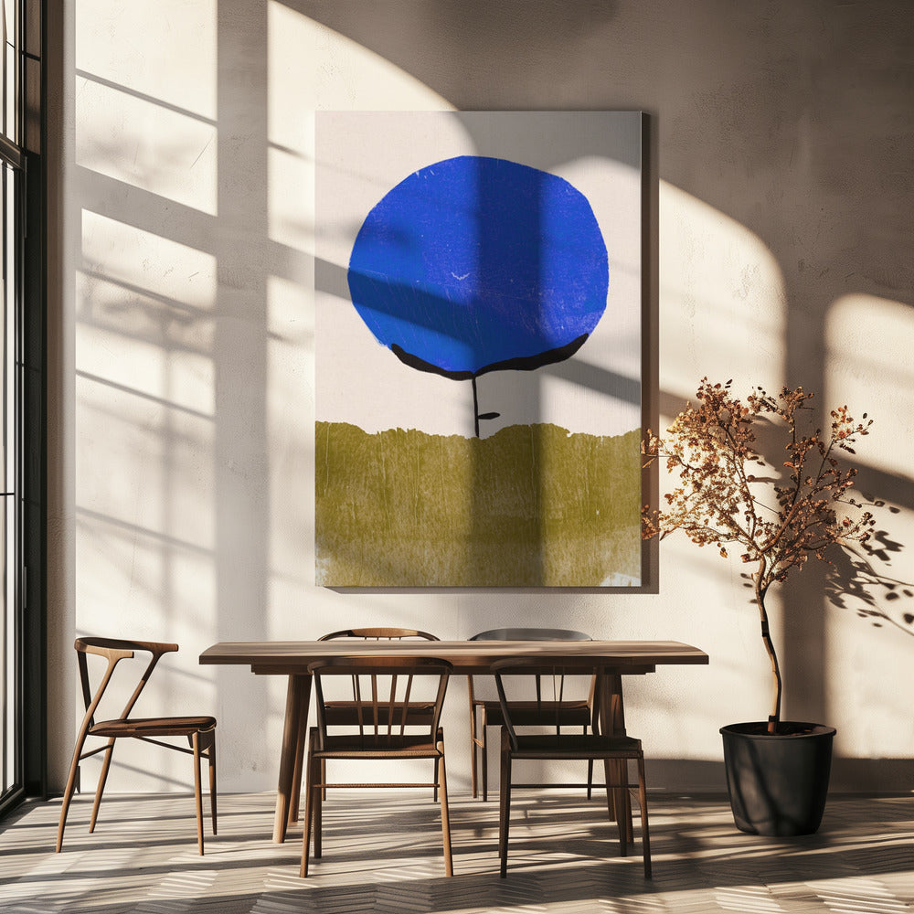 Fleur bleue | Tableaux sur Toile