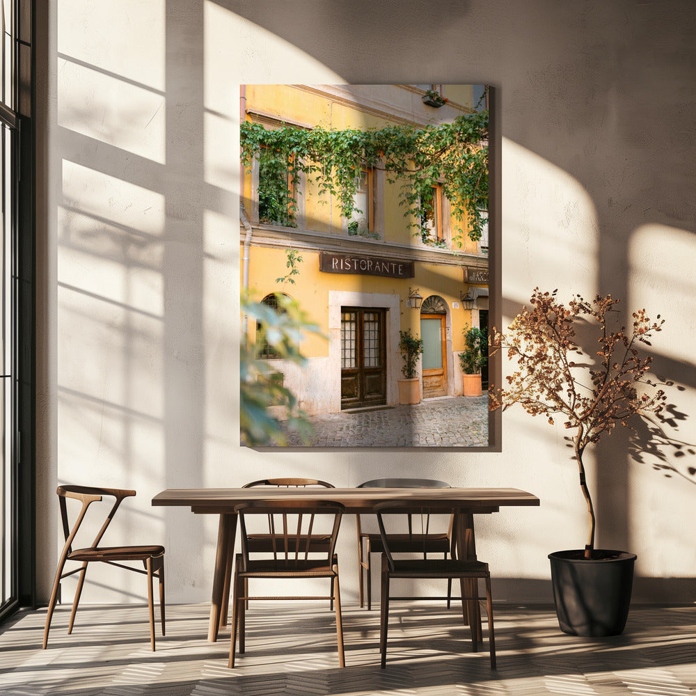 Ristorante Trastevere Rom | Leinwand