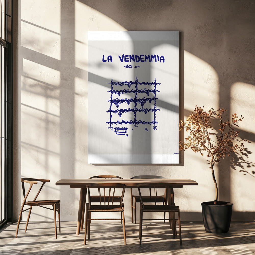 Les vendanges | Tableaux sur Toile