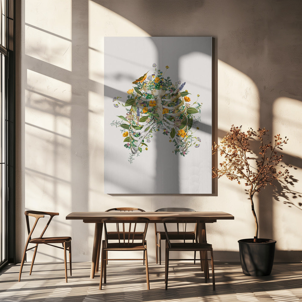 Tórax floral | Impresiones en Lienzo