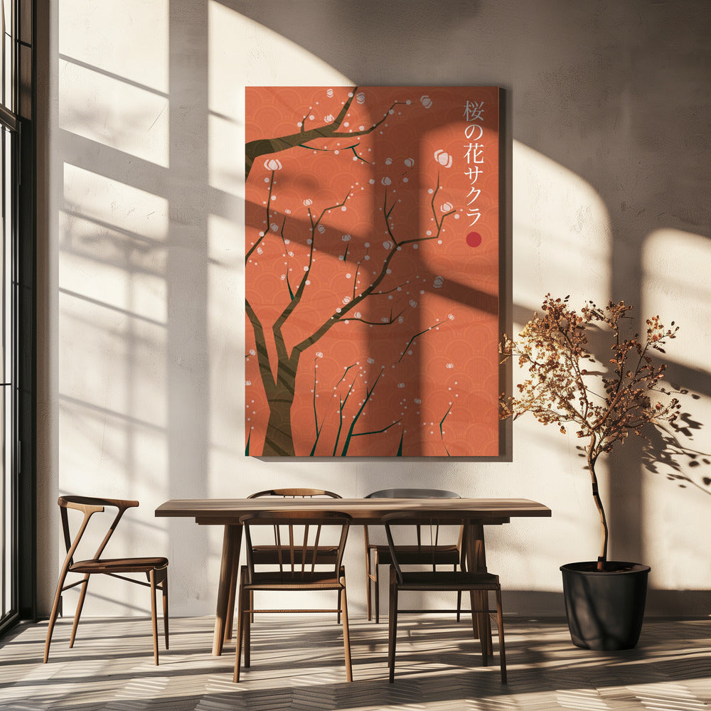Sakura no hana | Lærredsbilleder