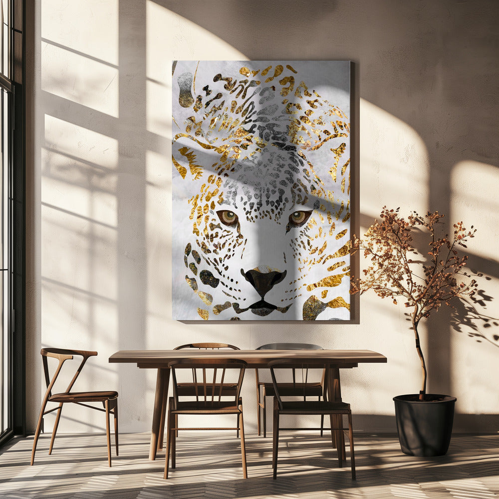 Grunge jaguar gold | Canvas