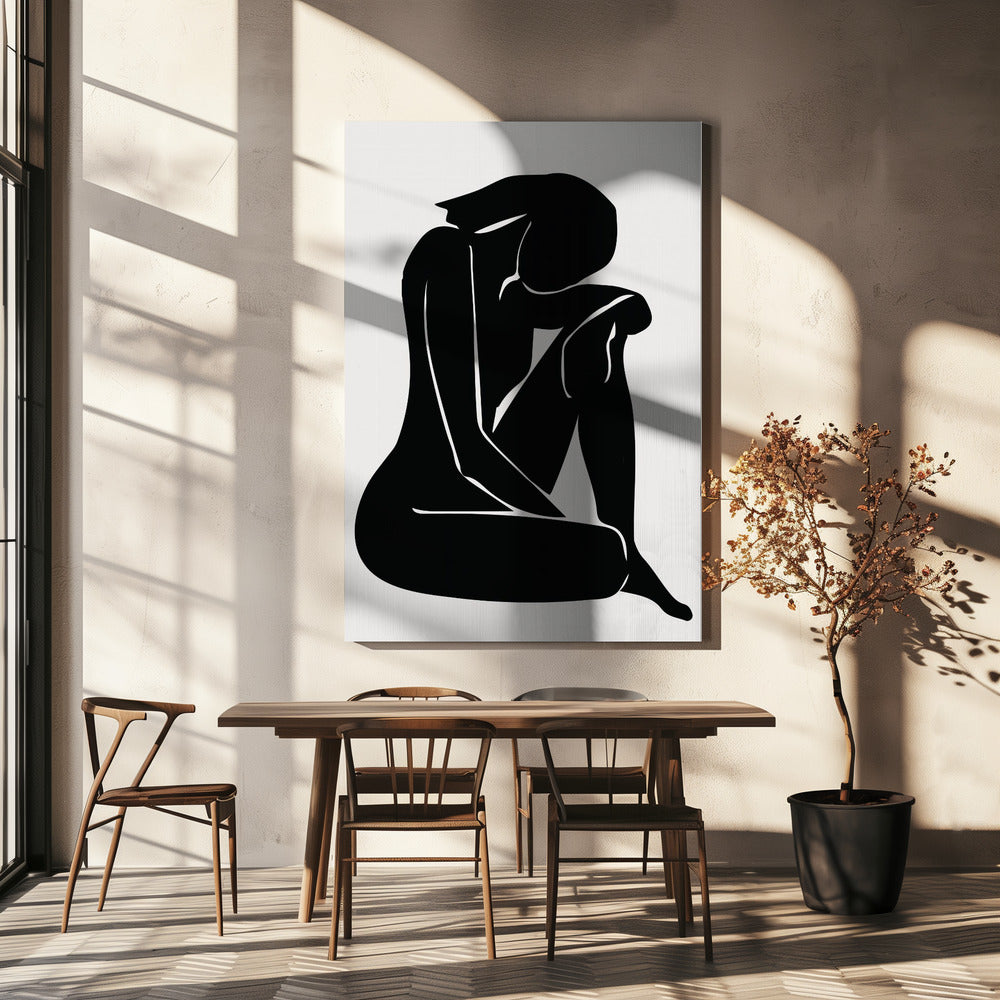 Henri Matisse Kvinne #5 | Lerretsbilder