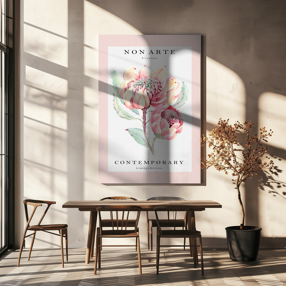 Non Arte rose flower | Stampe su Tela