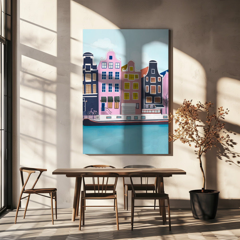 Amsterdam | Stampe su Tela