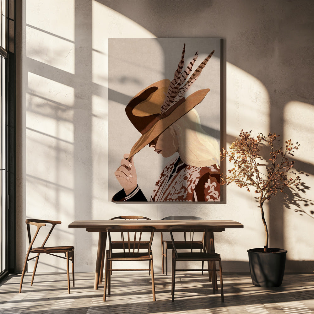 Cowgirl | Leinwand-Bilder