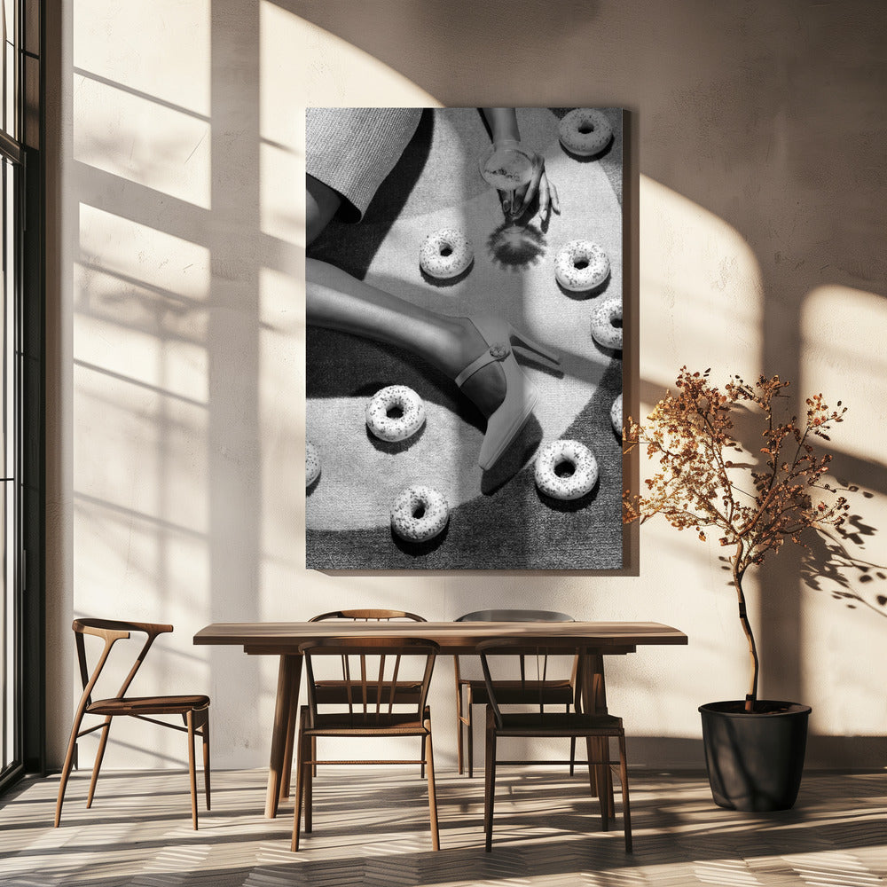 Disco B&W | Stampe su Tela