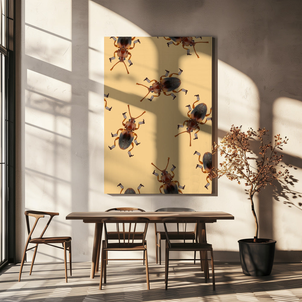 Billy The Booted Beetle | Canvas