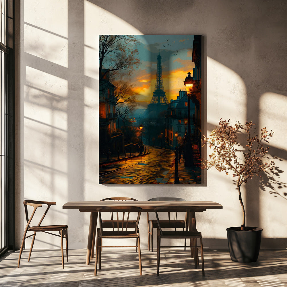 Bienvenue à Paris | Tableaux sur Toile
