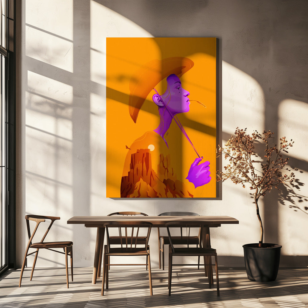 Brännande | Canvas