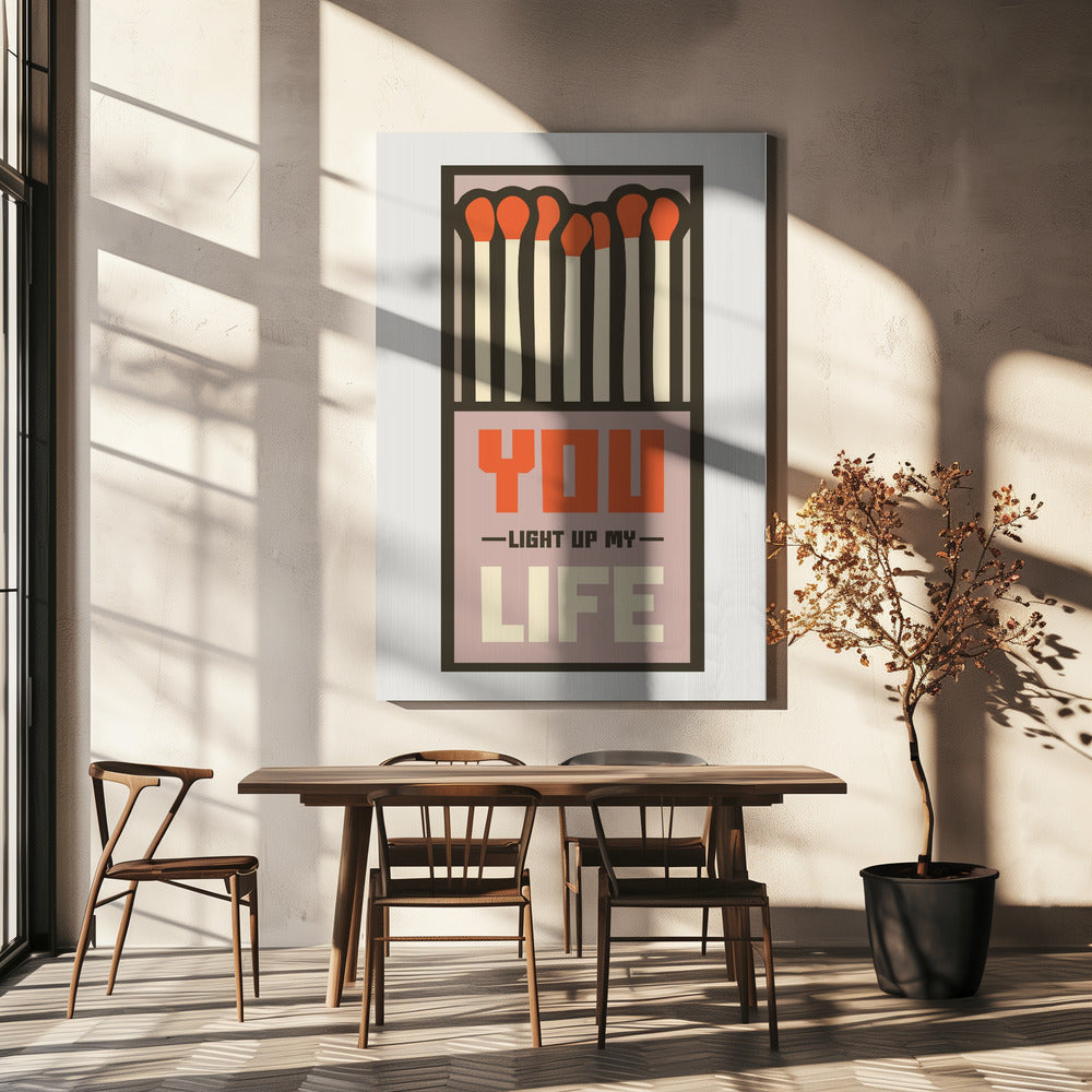 Vintage Matchbox-design | Canvas