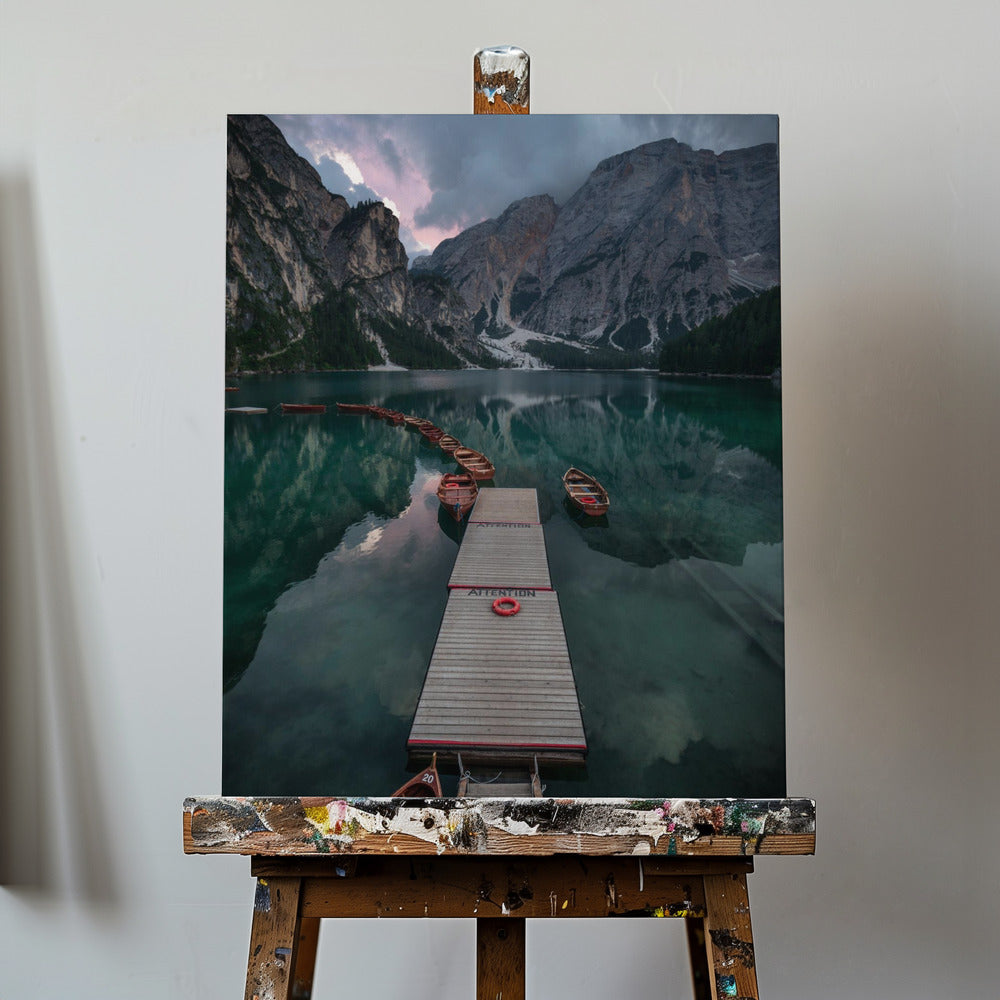 Braies reflections | Canvas