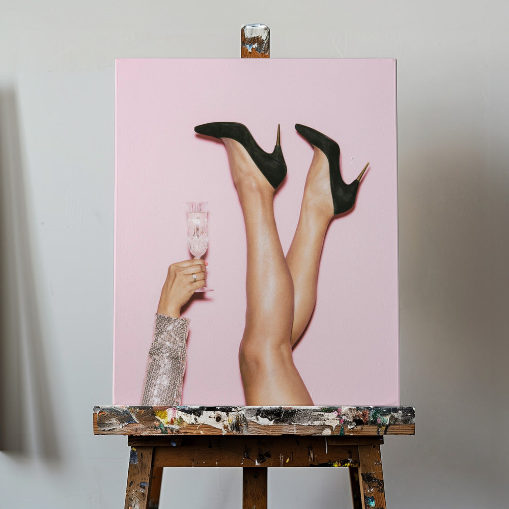 Cheers Disco Heels | Canvas