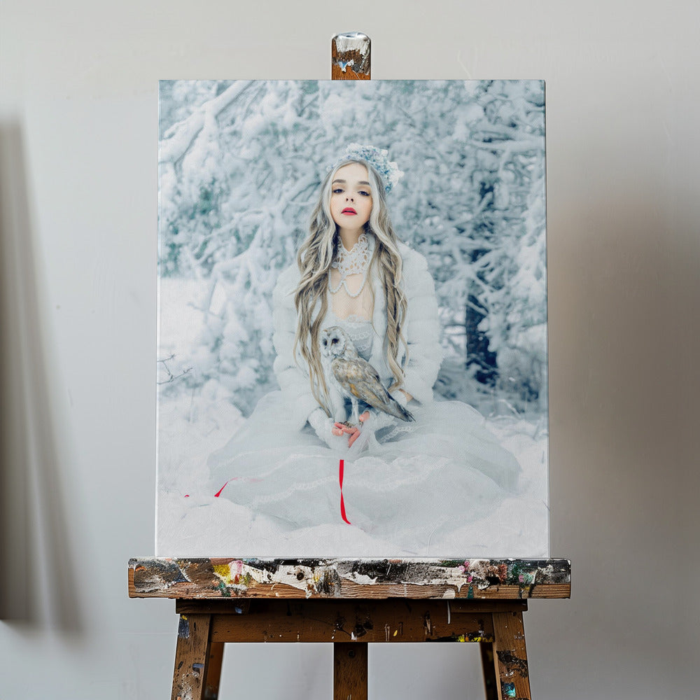 Serenità innevata | Stampe su Tela