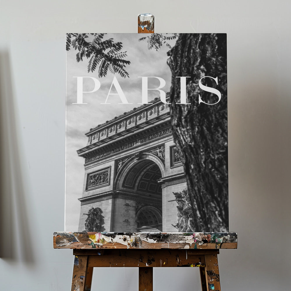 Texto de París 7 | Impresiones en Lienzo