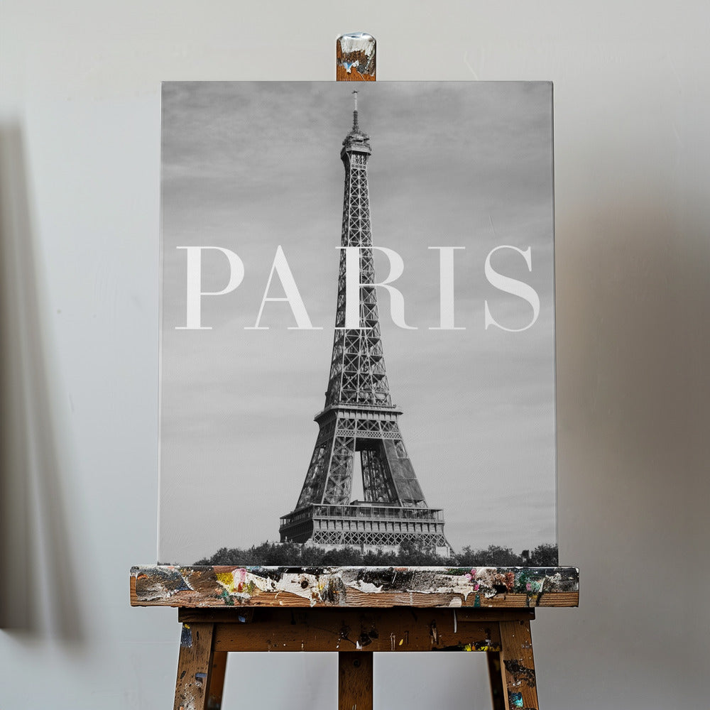 Texto de París 2 | Impresiones en Lienzo