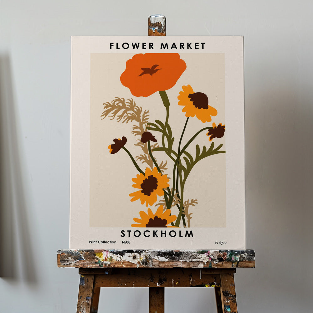 Blomstermarknaden. Stockholm | Canvas