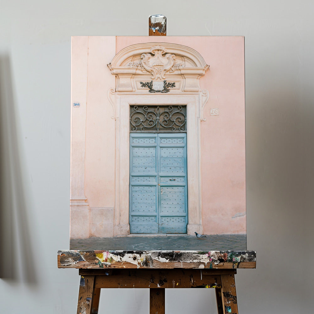 Pastell Trastevere - Resefotografering i Rom, Italien | Canvas