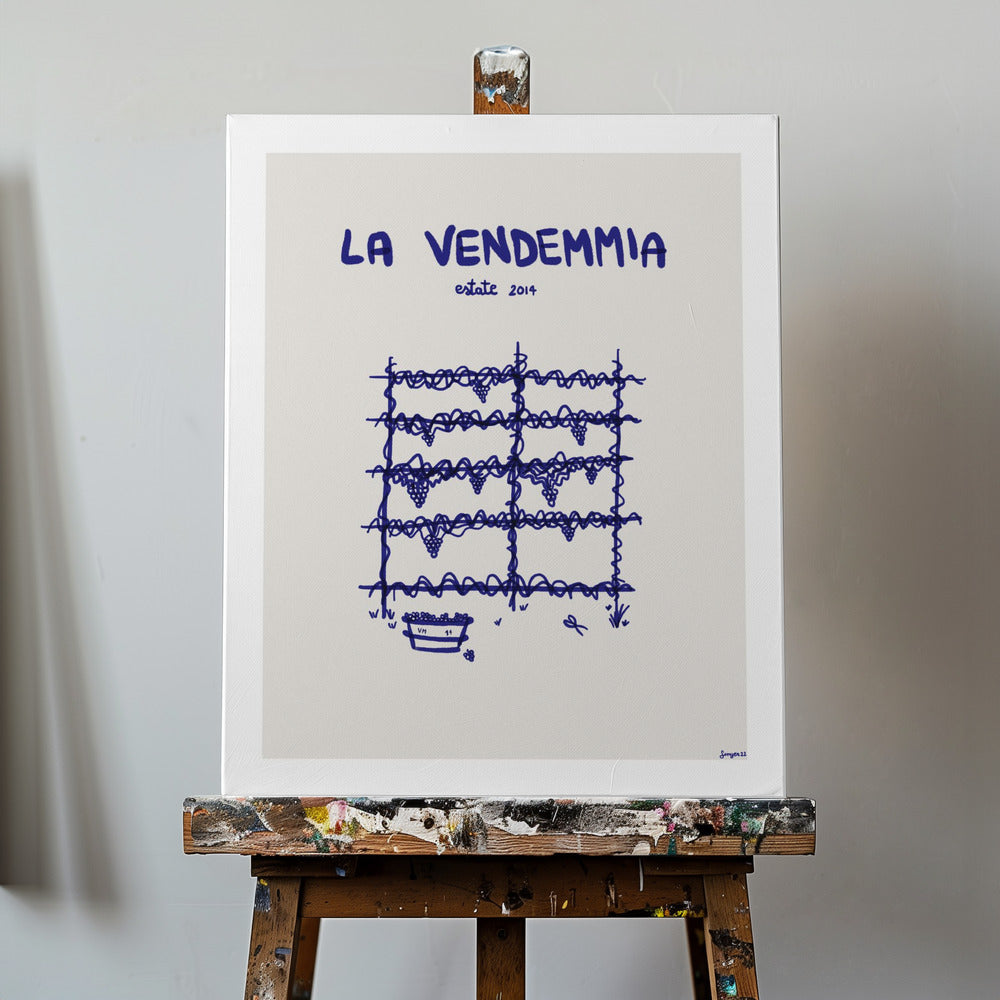 Les vendanges | Tableaux sur Toile