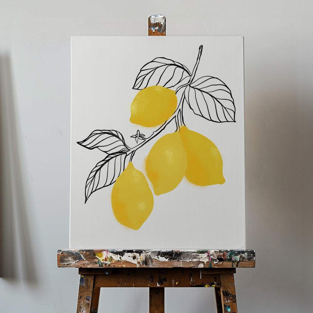 Limones | Impresiones en Lienzo
