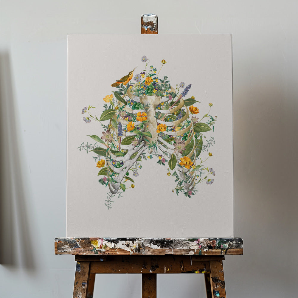 Tórax floral | Impresiones en Lienzo