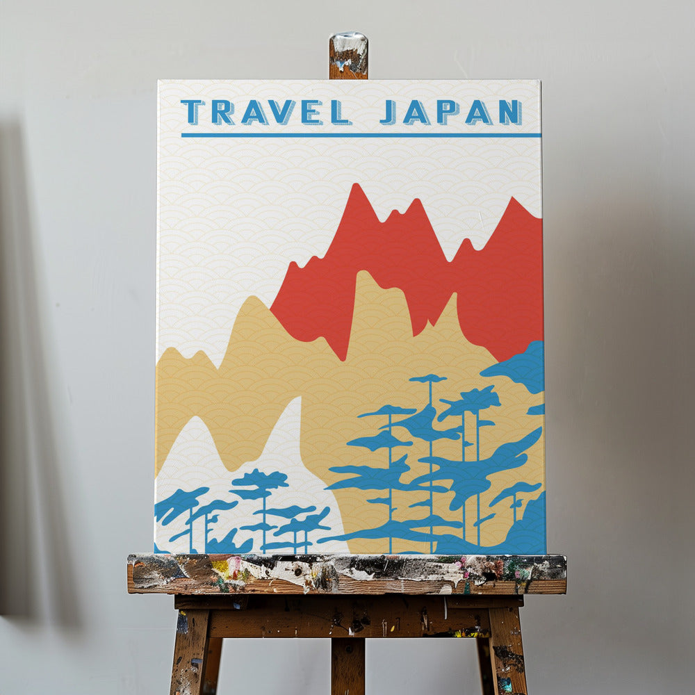 Reise nach Japan, Minimalismus III | Leinwand-Bilder