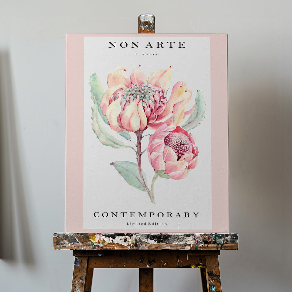Non Arte rose flower | Stampe su Tela