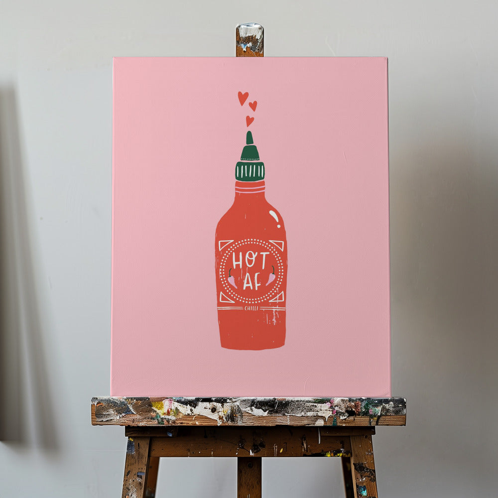 Chaud par | Tableaux sur Toile
