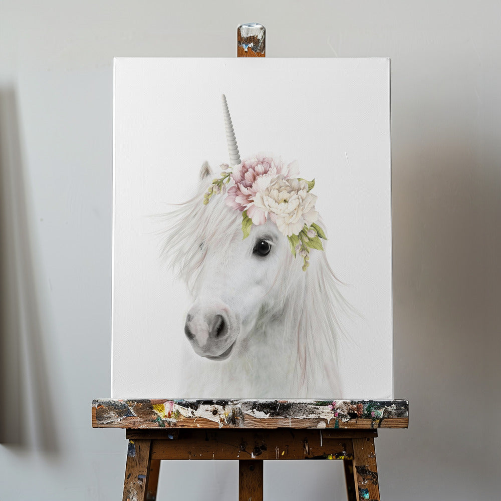 Blomsterenhjørning | Lærredsbilleder