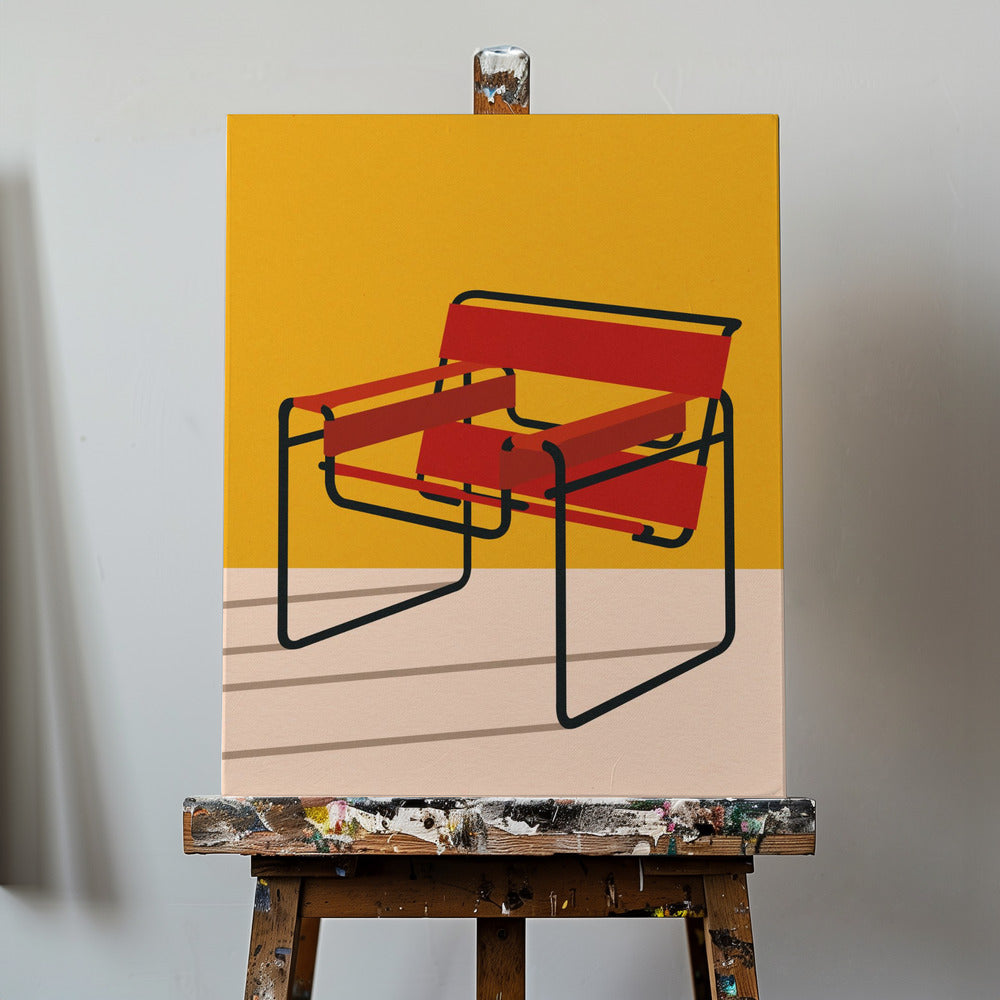 Wassily Chair Marcel Breuer | Leinwand-Bilder