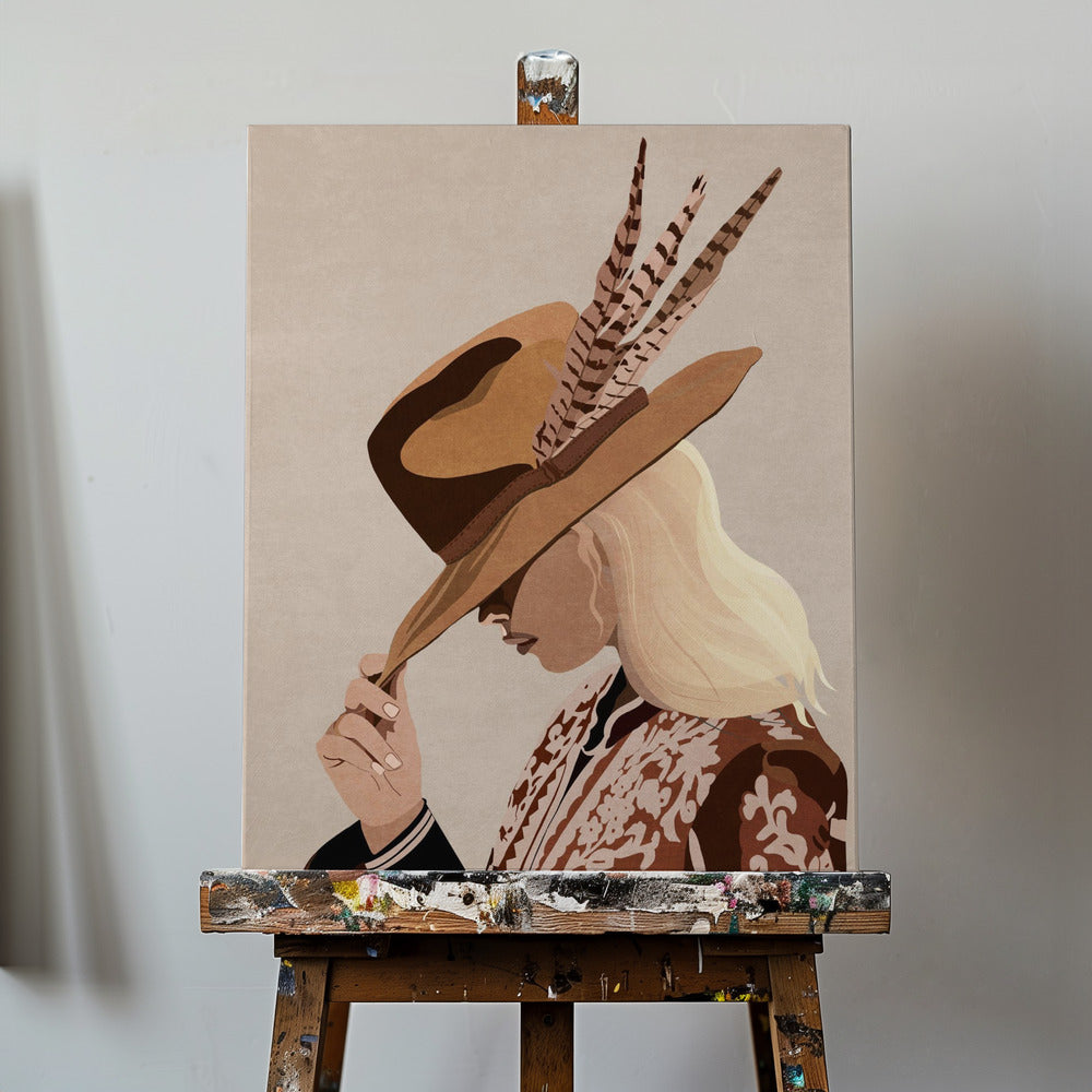 Cowgirl | Leinwand-Bilder