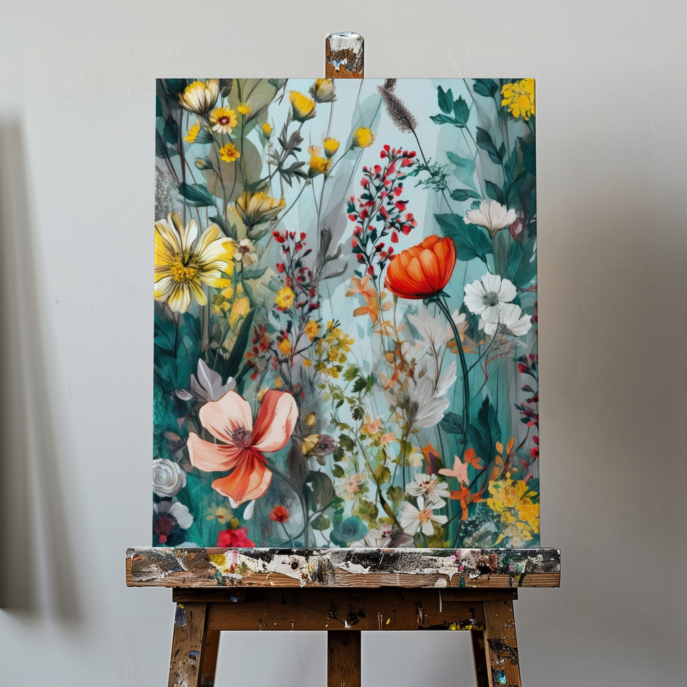 Engblomster 5 | Lærredsbilleder