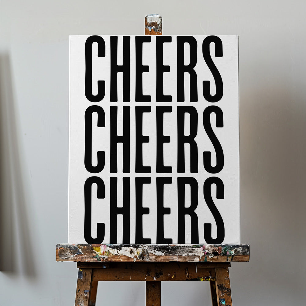 Triple Cheers | Canvas