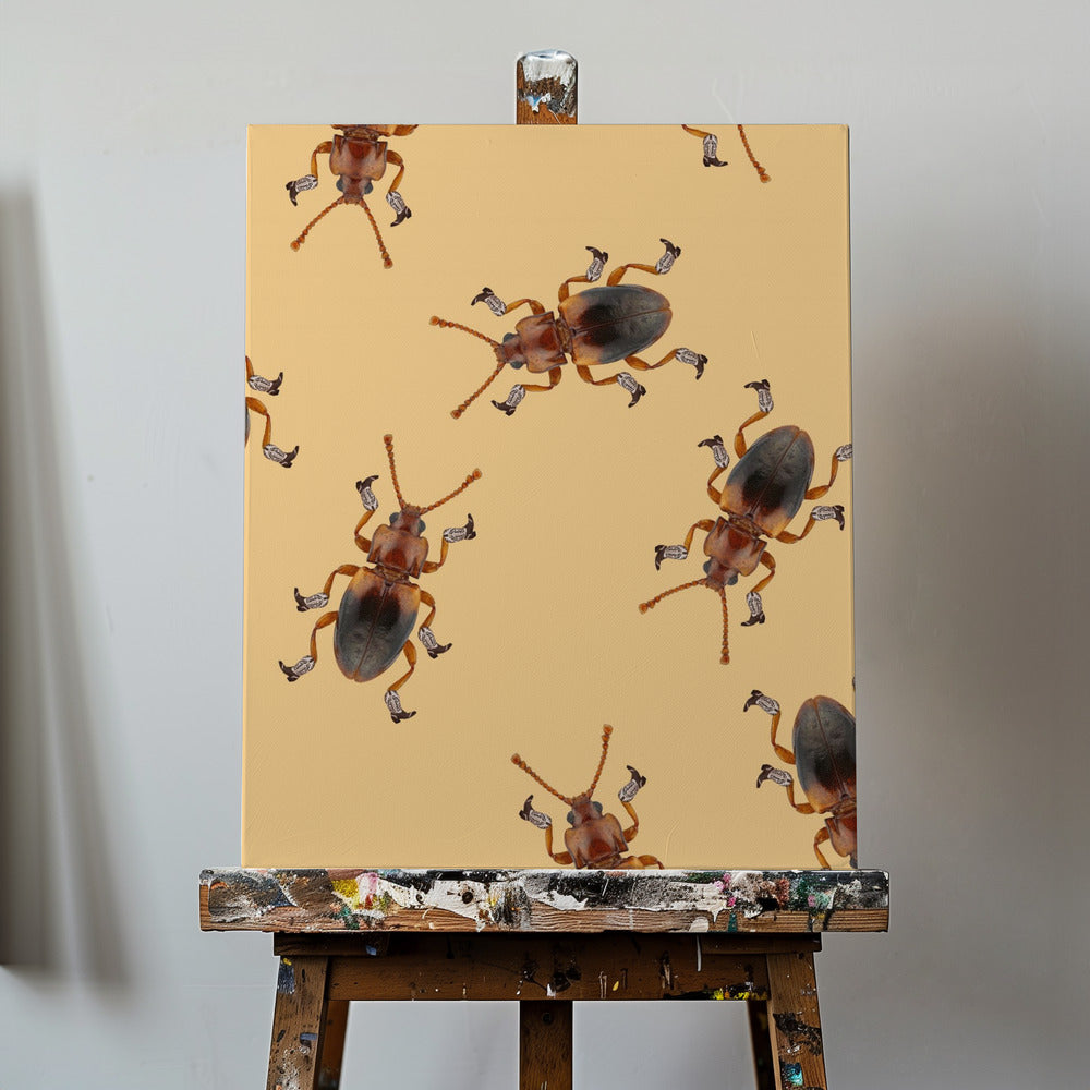 Billy The Booted Beetle | Canvas