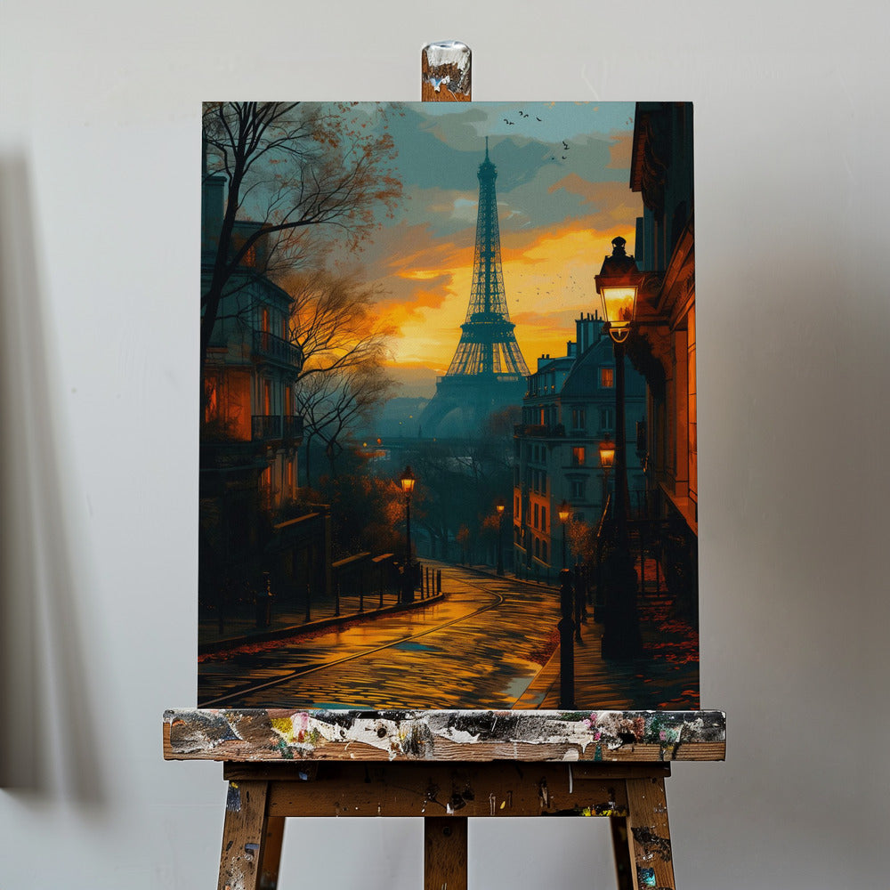 Bienvenue à Paris | Tableaux sur Toile