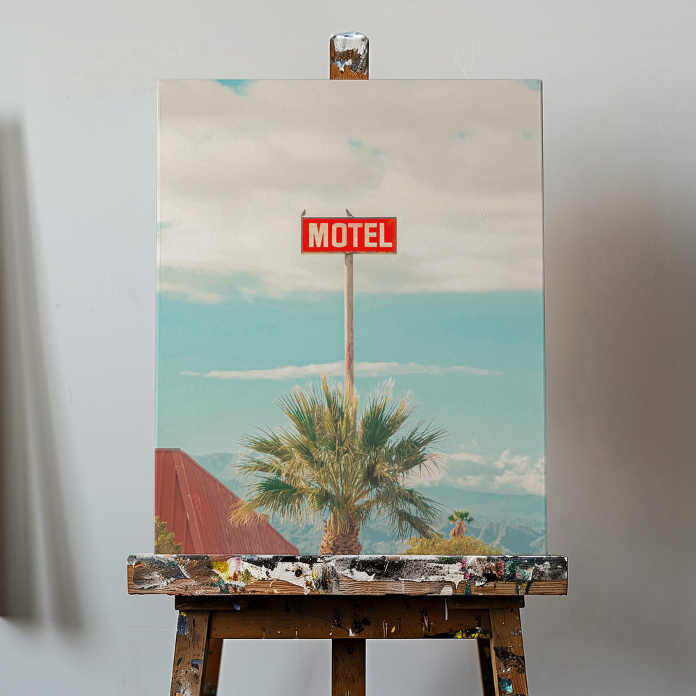 Questo motel è per gli uccelli | Stampe su Tela