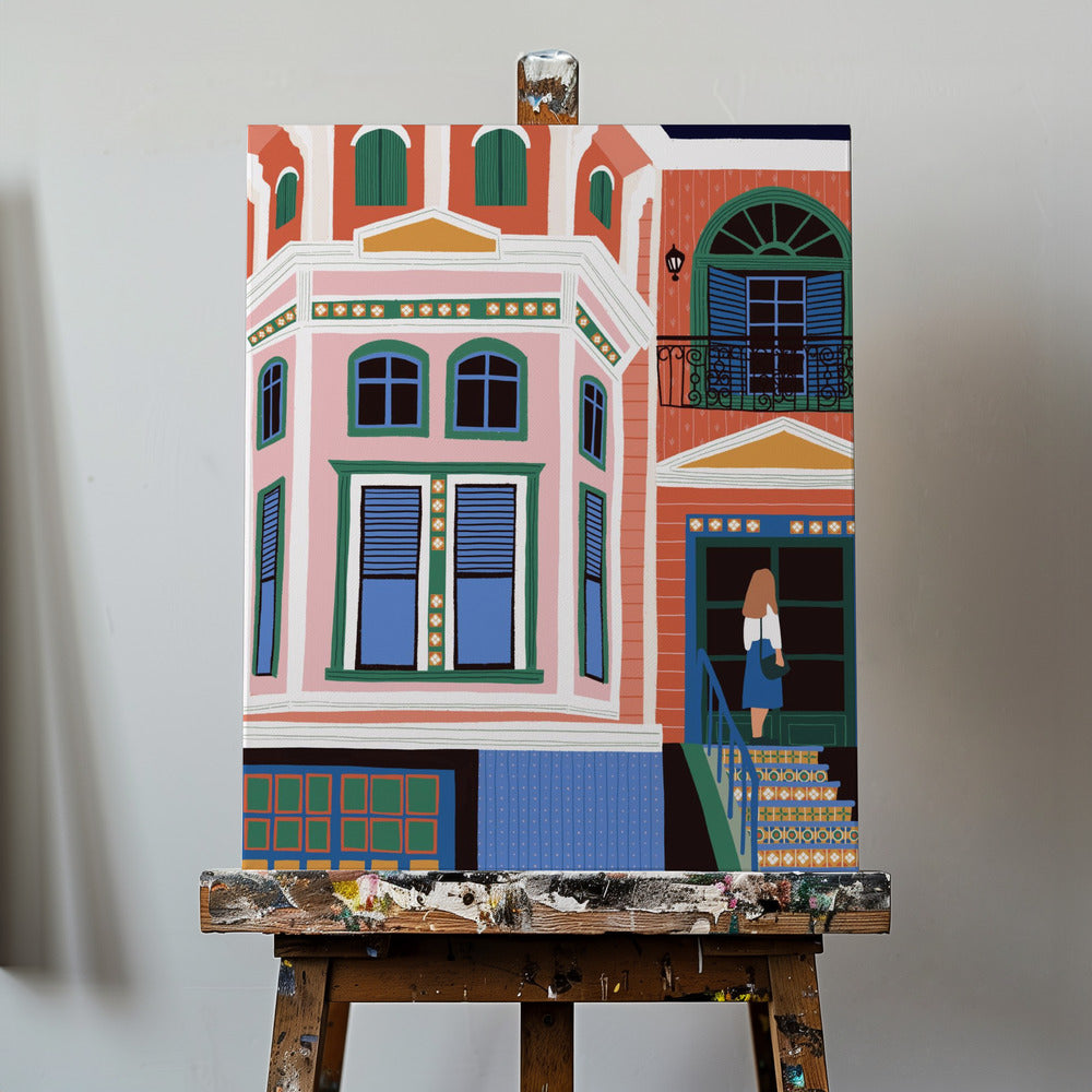 Viktorianisches Haus 2 | Leinwand-Bilder