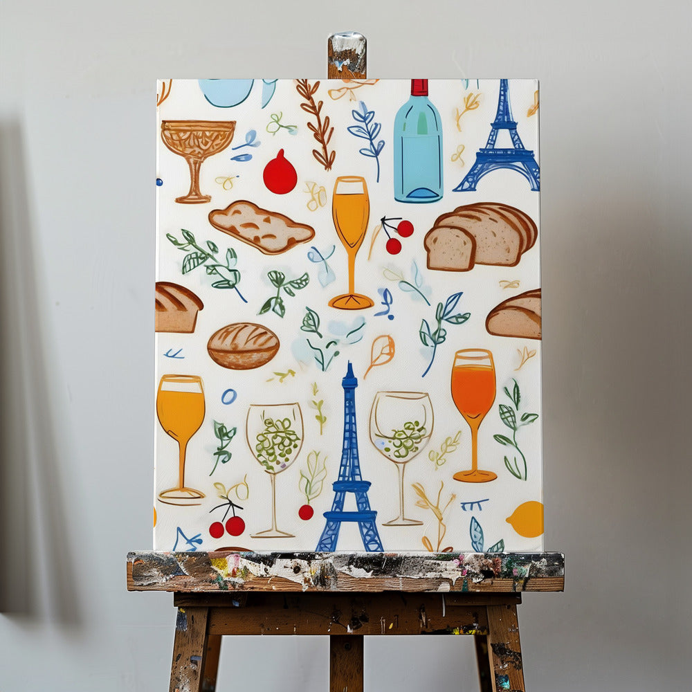 Paris-ting | Lerretsbilder