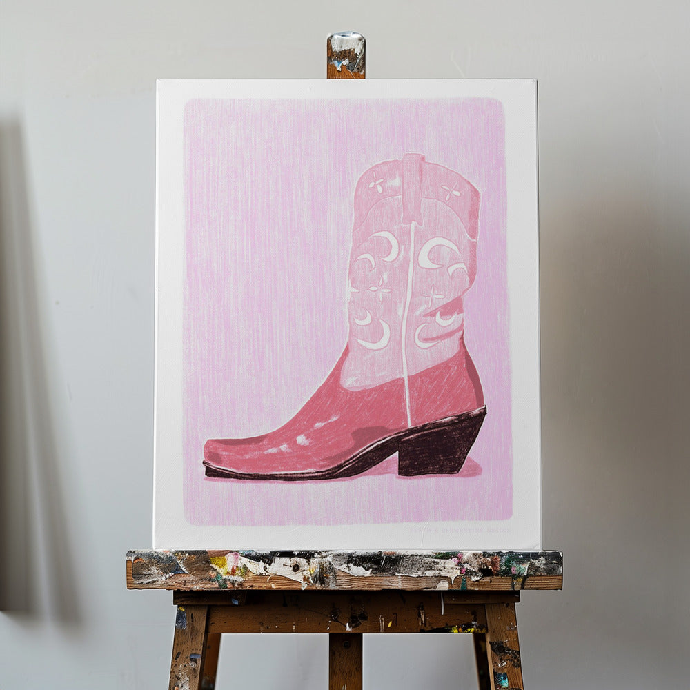 P&C Cowgirlstiefel | Leinwand-Bilder