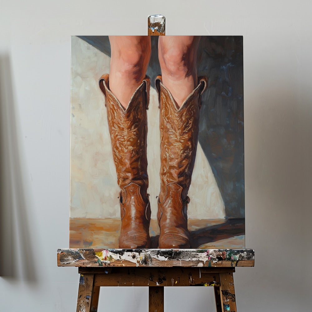 Cowboystøvler | Lærredsbilleder