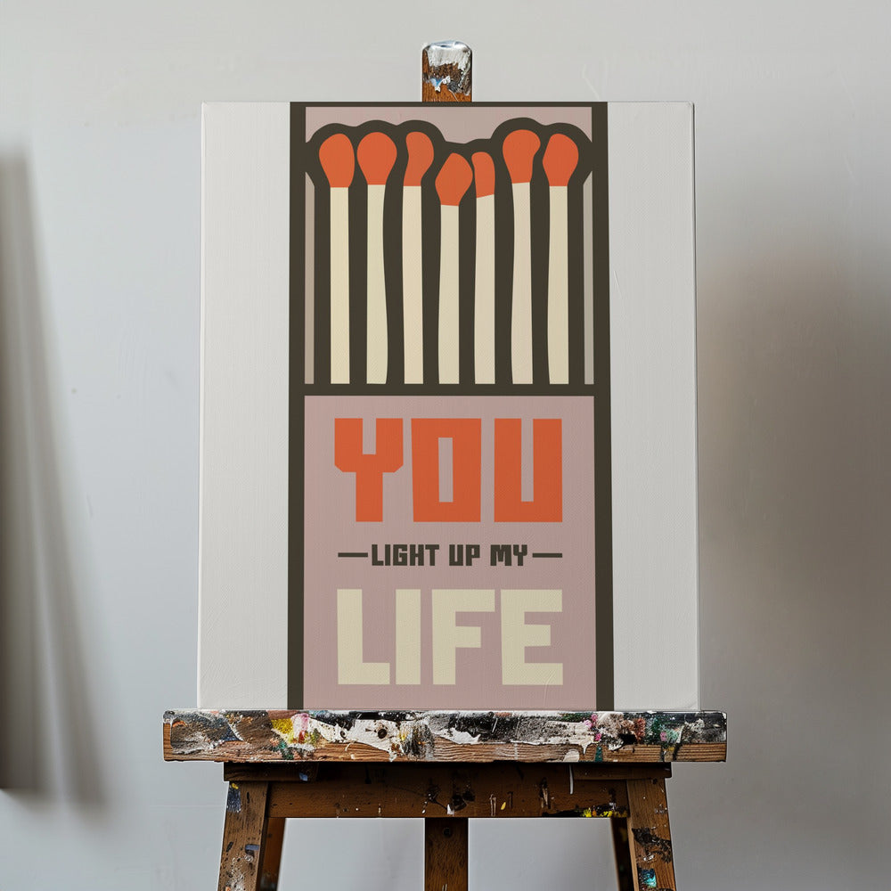 Vintage Matchbox-design | Canvas
