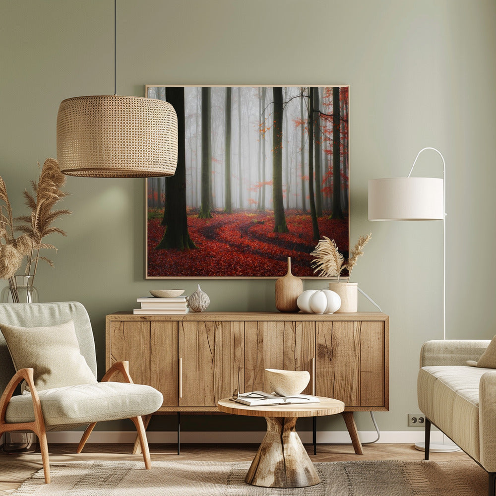 Höstliga spår | Canvas