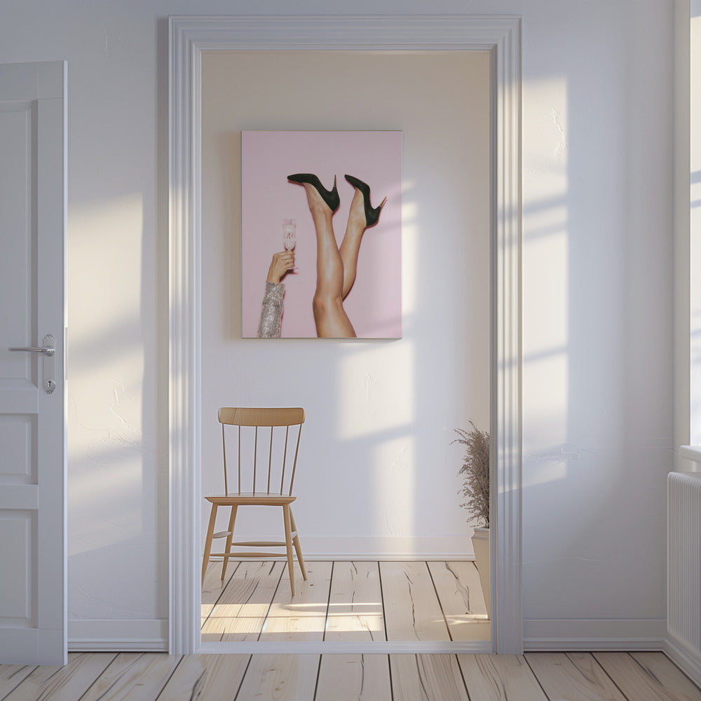 Cheers Disco Heels | Canvas